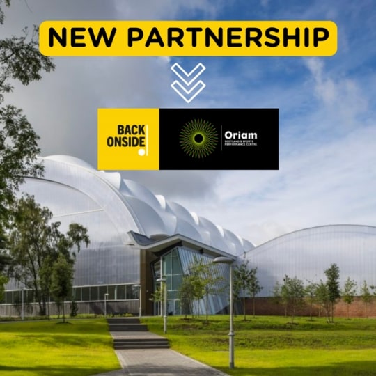 Back Onside partner with Oriam