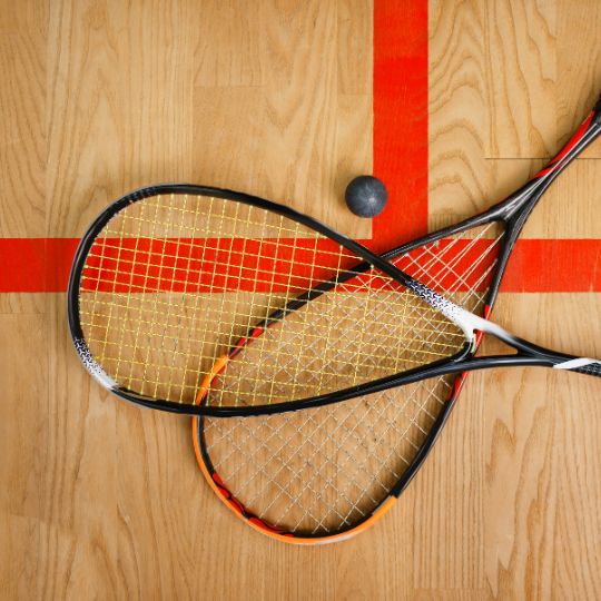 Squash courts - lines