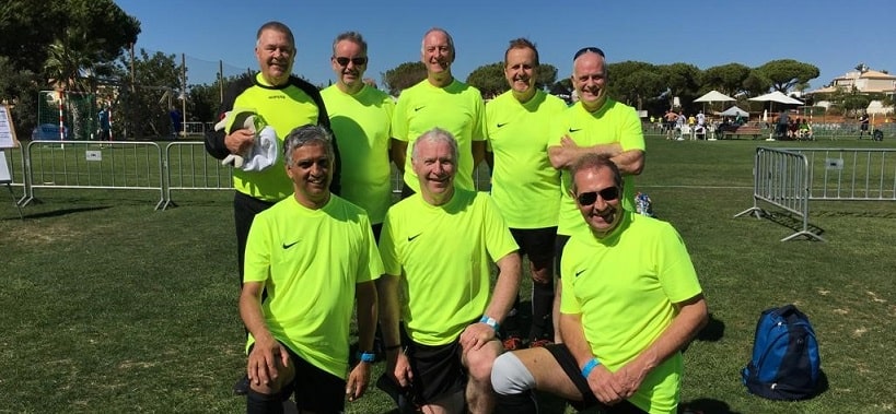 Oriam Walking Football Team swaps Oriam for the Algarve