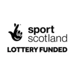 Sport Scotland Lottery Funded Logo