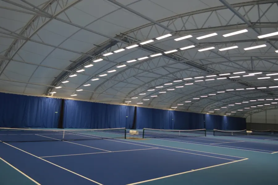 Oriam Indoor Tennis Centre - Wide Angle - Sports to Play at Oriam