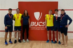 Heriot-Watt University's Men's 1st Team Squash Scholarships made history.