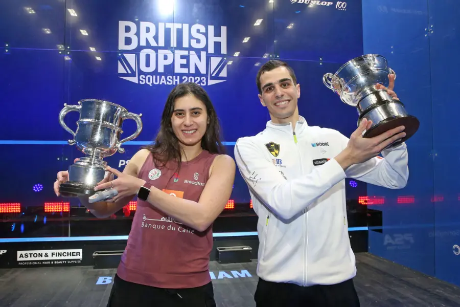 Defending champions Ali Farag and Nour El-Sherbini are acknowledged as the top seeds for the British Open 2024 in Birmingham.