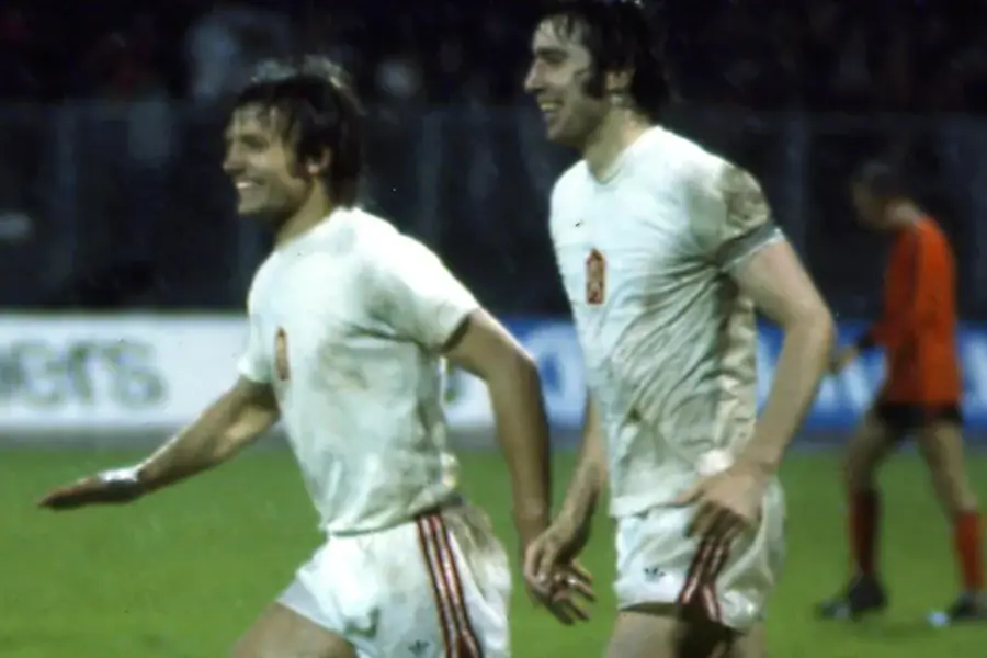 The 1976 European Championship finals were settled by a famous penalty.