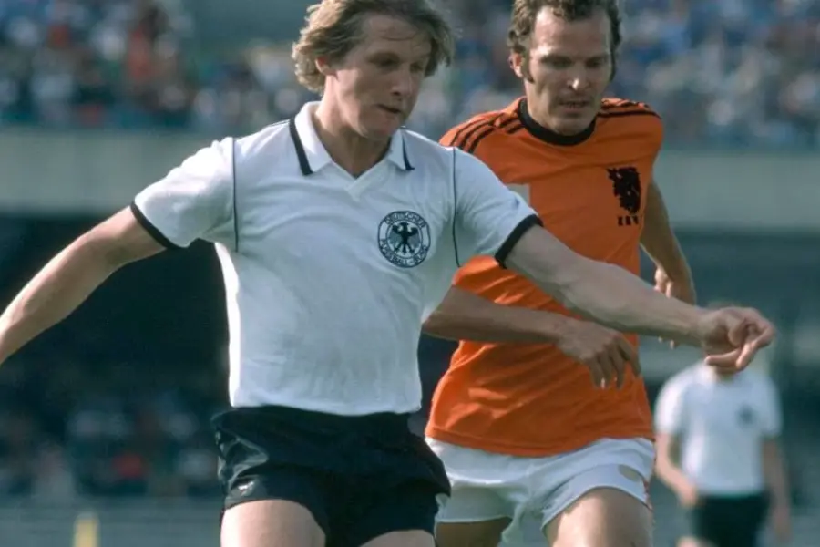 Horst Hrubesch was the hero of West Germany's second triumph.