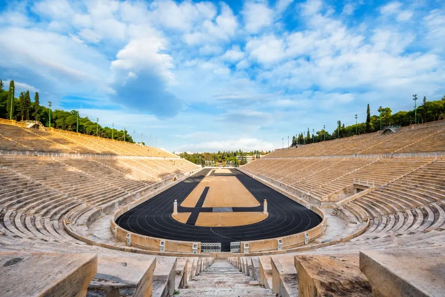 Panathenaic stadium in Athens - Site of the first modern Olympic Games