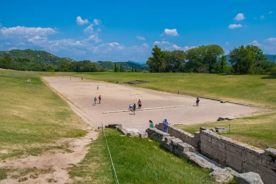 Ancient Olympic Stadium - Olympia Greece